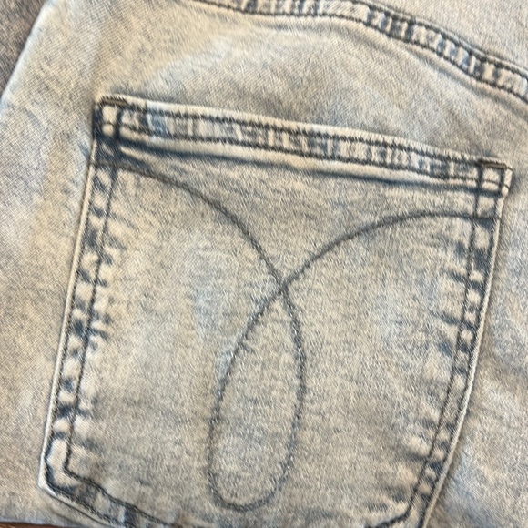 BNWOT Calvin Klein High Rise Wide Leg Size 4/27 - Picture 10 of 13